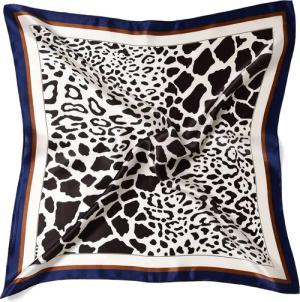MayTree Seidentuch quadratisch,Safari 53x53 cm, Nickituch,