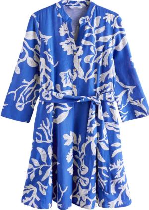 Next Minikleid Mini-Hemdkleid mit Bindegürtel -