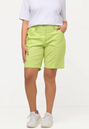 Ulla Popken Funktionshose Cargo-Bermuda Komfortbund 4-Pocket-Schnitt