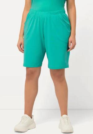 Ulla Popken Bermudas Jerseyshorts Taschen Elastikbund