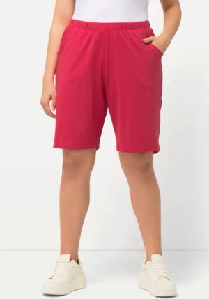 Ulla Popken Bermudas Jerseyshorts Taschen Elastikbund