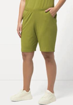 Ulla Popken Bermudas Jerseyshorts Taschen Elastikbund