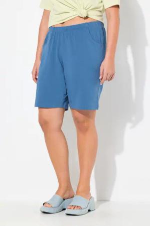 Ulla Popken Bermudas Jerseyshorts Taschen Elastikbund
