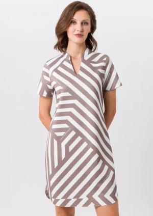 TUZZI Jerseykleid als Wendekleid mit modernem