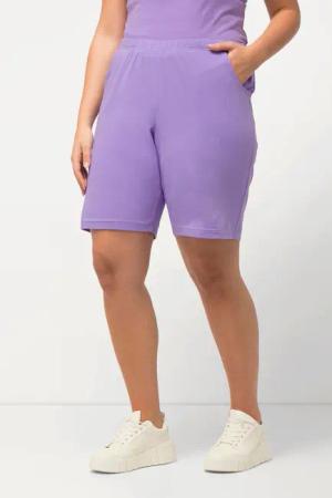 Ulla Popken Bermudas Jerseyshorts Taschen Elastikbund