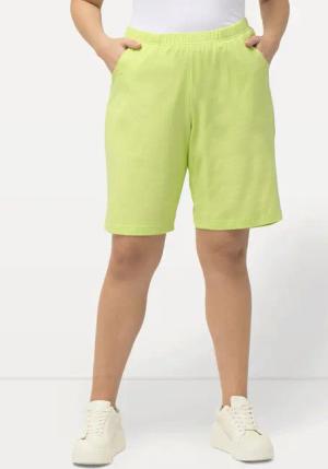 Ulla Popken Bermudas Jerseyshorts Taschen Elastikbund
