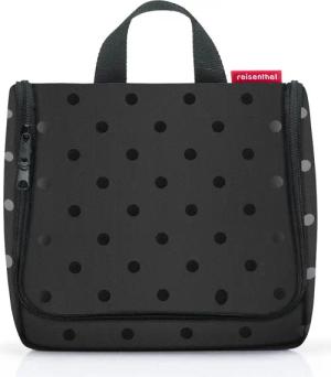 REISENTHEL® Einkaufsshopper toiletbag glossy dots black