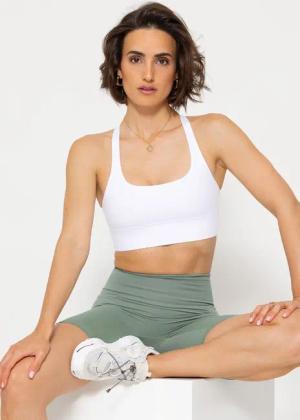 SASSYCLASSY Sport-BH Crop Sport BH mit
