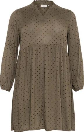 KAFFE Curve Blusenkleid Kleid KCbetty Große