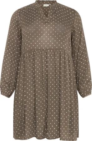 KAFFE Curve Blusenkleid Kleid KCbetty Große