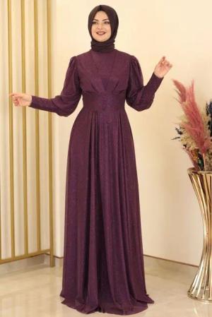 fashionshowcase Abendkleid Elegantes Glitzerndes Tüllkleid -