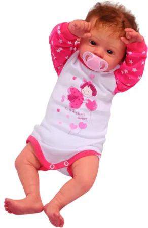 La Bortini Langarmbody Baby Body für