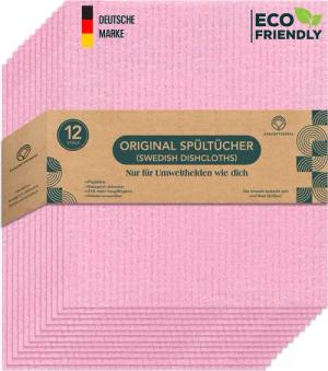 ZUKUNFTSENKEL Schwammtuch Nachhaltige Schwammtücher Spültücher, Waschbar,