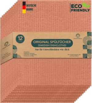 ZUKUNFTSENKEL Schwammtuch Nachhaltige Schwammtücher Spültücher, Waschbar,