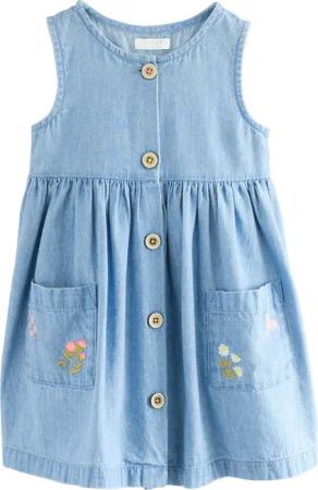 Next Sommerkleid Ärmelloses Kleid aus 100 %