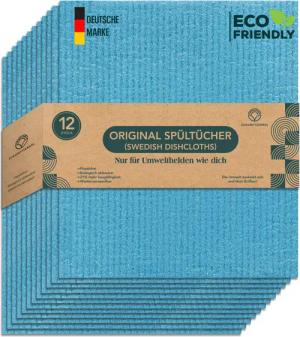 ZUKUNFTSENKEL Schwammtuch Nachhaltige Schwammtücher Spültücher, Waschbar,