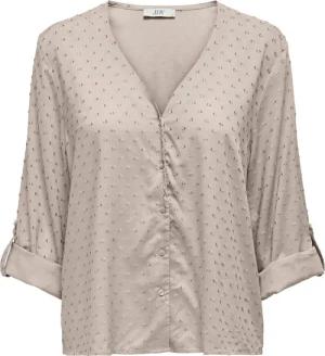 JACQUELINE de YONG Blusenshirt Haifischkragen Knopfleiste