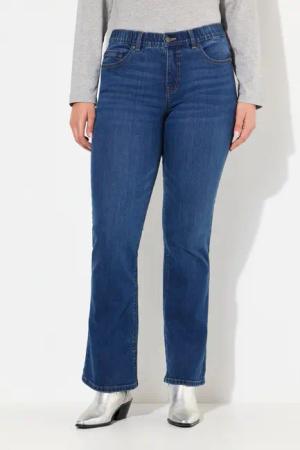 Ulla Popken Regular-fit-Jeans Bootcut-Jeans Marie weites