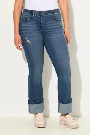 Ulla Popken Regular-fit-Jeans 7/8-Jeans Mary weites