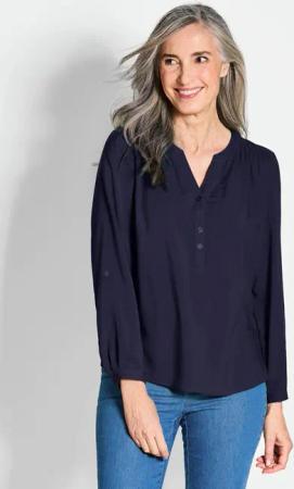 GOLDNER Schlupfbluse Bluse