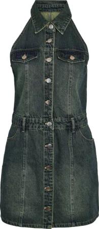 Noisy may Shirtkleid Modisches Denim-Design mit