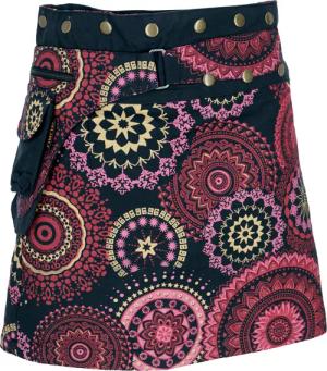 Guru-Shop Minirock Wickelrock, Cacheur, Minirock mit