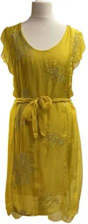 BZNA Sommerkleid Seidenkleid Sommer Herbst Kleid