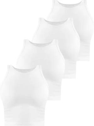 Janice Tanktop 4 x Damen crop