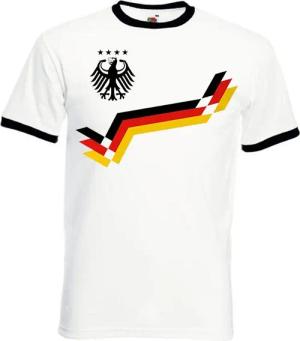 Youth Designz T-Shirt Deutschland Shirt Retro