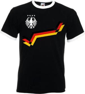 Youth Designz T-Shirt Deutschland Shirt Retro