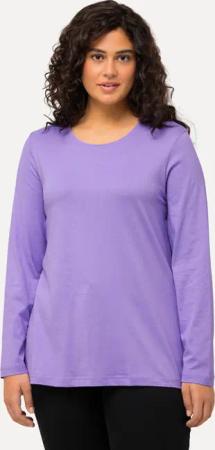 Ulla Popken T-Shirt Shirt Slim Rundhalsausschnitt