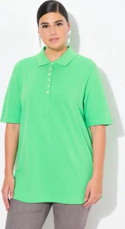 Ulla Popken T-Shirt Poloshirt Piqué Polokragen
