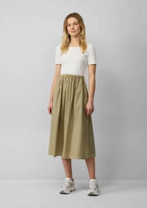 s.Oliver Maxikleid Midikleid im Fabricmix mit
