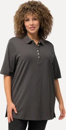 Ulla Popken T-Shirt Poloshirt Piqué Polokragen