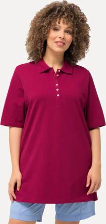 Ulla Popken T-Shirt Poloshirt Piqué Polokragen
