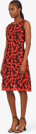 Kraimod Cocktailkleid mit floraler Spitze und