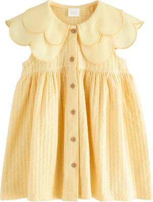 Next Sommerkleid Ärmelloses Sommerkleid mit Kragen
