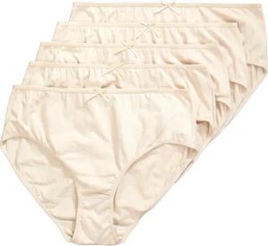 Ulla Popken Slip Midislips 5er-Pack einfarbig
