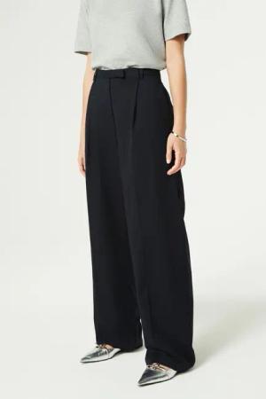 Next Stoffhose Hochwertige Hose mit weitem