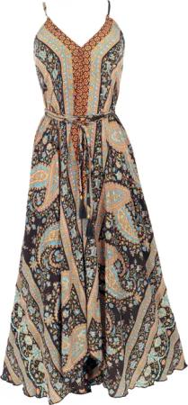 Guru-Shop Midikleid Boho Sommerkleid, Magic Dress,