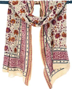 Guru-Shop Sarong Leichter Pareo, Sarong, handbedrucktes..