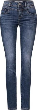 STREET ONE Chinohose Slim-Fit Jeans York
