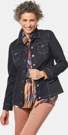 GOLDNER Outdoorjacke Kurzgröße: Zeitlose Jeansjacke mit