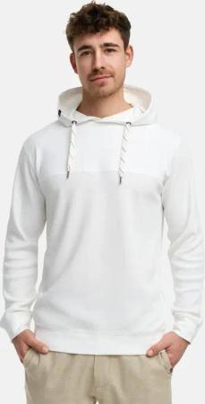 Indicode Kapuzenpullover INTommaso aus Waffelstrick-Jersey für