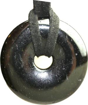 Steinfixx® Lange Kette echter Edelsteindonut 30