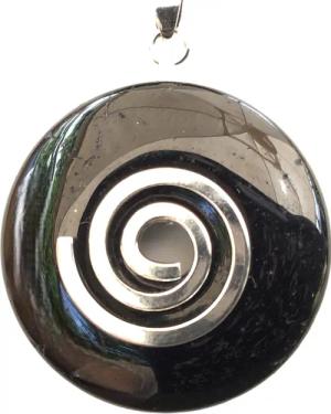 Steinfixx® Lange Kette echter Edelsteindonut 30