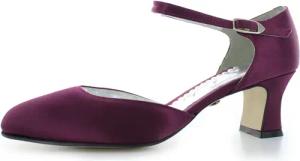 White Lady 255 klassische Satin-Pumps Slingpumps