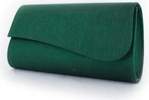 White Lady Clutch Julia Satin Clutch
