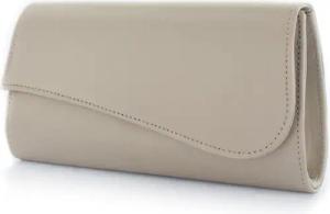 White Lady Clutch Julia Satin Clutch