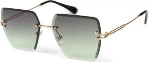 styleBREAKER Sonnenbrille Rahmenlose Rechteckige Sonnenbrille mit